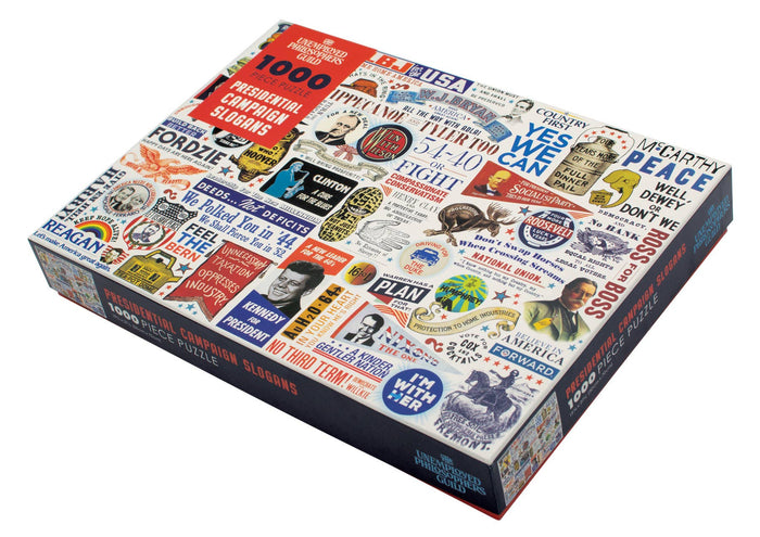 Presidential Slogans 1,000 Piece Puzzle (about 20" x 28")