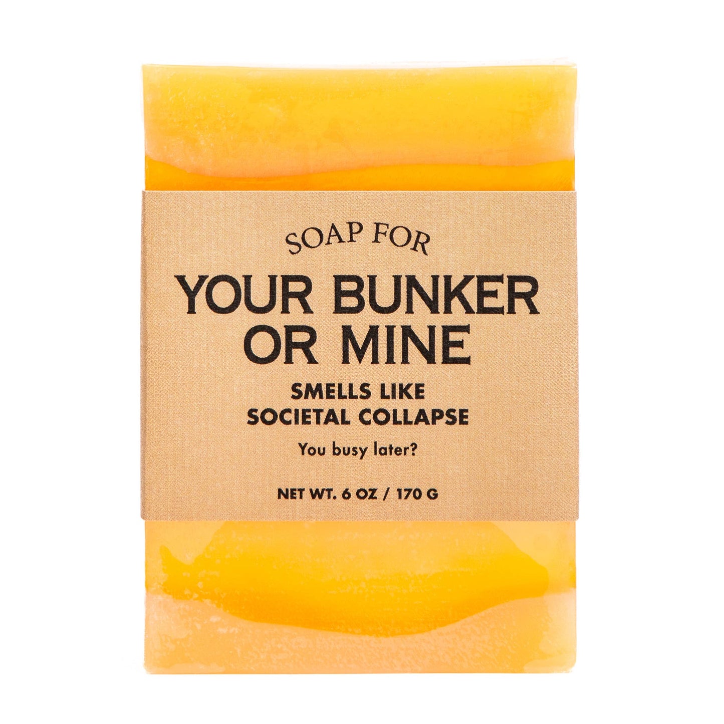 Soap for Your Bunker or Mine | Funny Soap