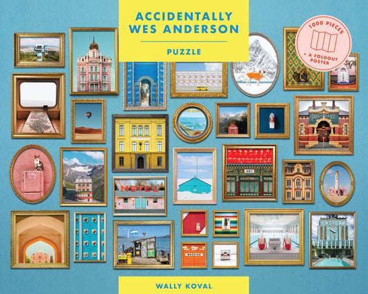 Accidentally Wes Anderson 1,000 Piece Jigsaw Puzzle (Approx. 26" X 19")
