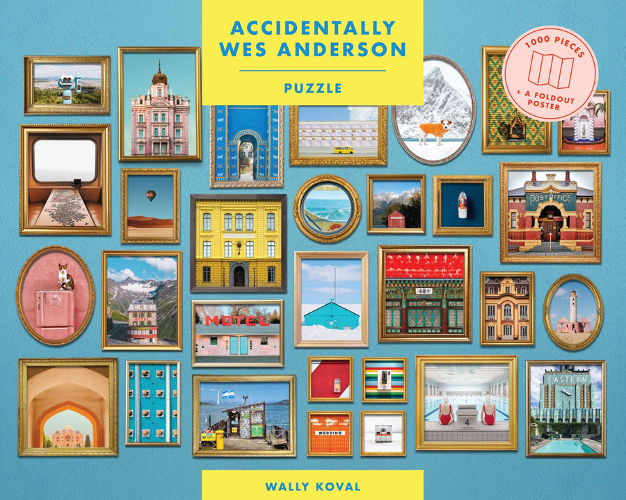 Accidentally Wes Anderson 1,000 Piece Jigsaw Puzzle (Approx. 26" X 19")