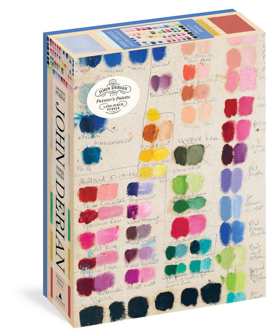 John Derian Painter's Palette 1,000-Piece Jigsaw Puzzle (Approx. 19" X 26")