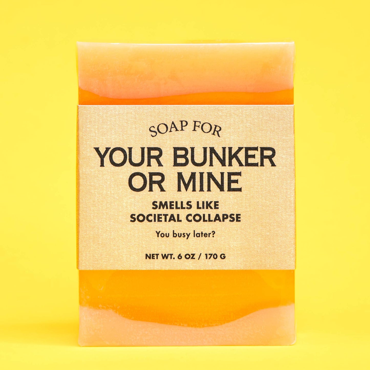 Soap for Your Bunker or Mine | Funny Soap